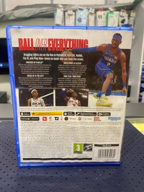 NBA 2K26 PlayStation 5 (PS5) pudełkowa