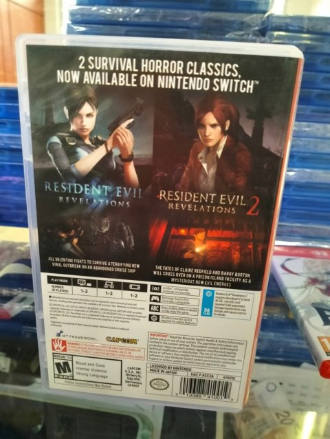 Resident Evil: Revelations Collection Nintendo Switch pudełkowa