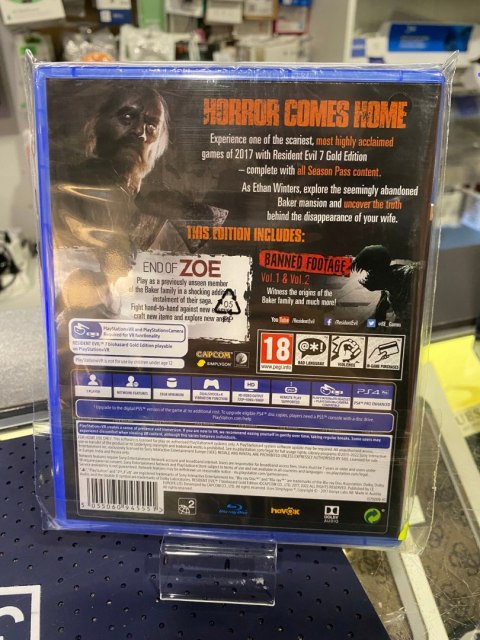 Resident Evil VII 7 Biohazard Gold Edition PlayStation 4 (PS4) pudełkowa