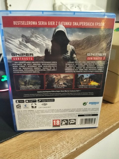 Sniper: Ghost Warrior Contracts 1+2 PlayStation 5 (PS5) pudełkowa
