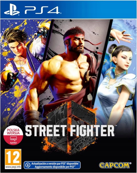 Street Fighter 6 Steelbook Edition PlayStation 4 (PS4) pudełkowa