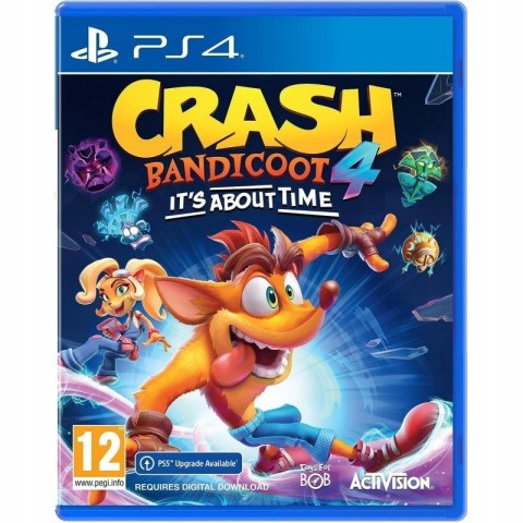 Crash Bandicoot 4: Najwyższy Czas PlayStation 4 (PS4) pudełkowa