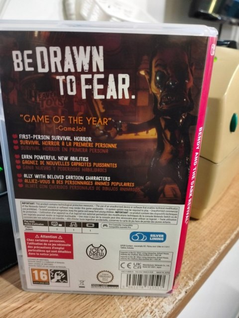 Bendy and the Dark Revival Nintendo Switch pudełkowa