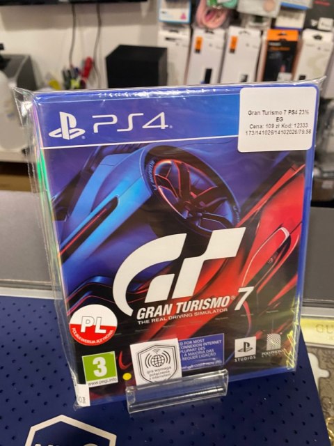 Gran Turismo 7 PlayStation 4 (PS4) pudełkowa