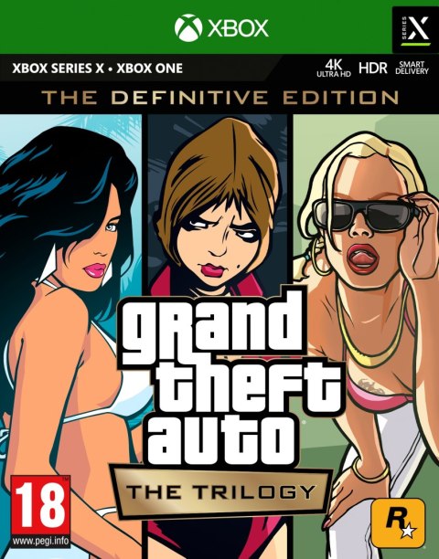 Grand Theft Auto The Trilogy The Definitive Edition Xbox One pudełkowa