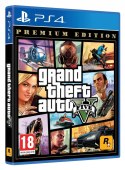 Grand Theft Auto V Premium Edition PlayStation 4 (PS4) pudełkowa