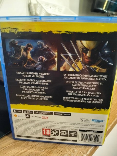 Marvel's Wolverine PlayStation 5 (PS5) pudełkowa