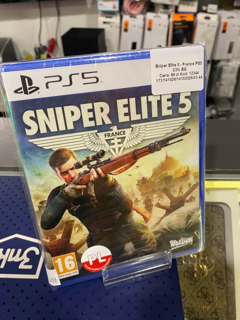 Sniper Elite 5 PlayStation 5 (PS5) pudełkowa