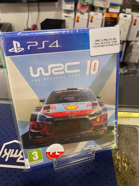 WRC 10 PS4 Playstation 4 Pudełkowa