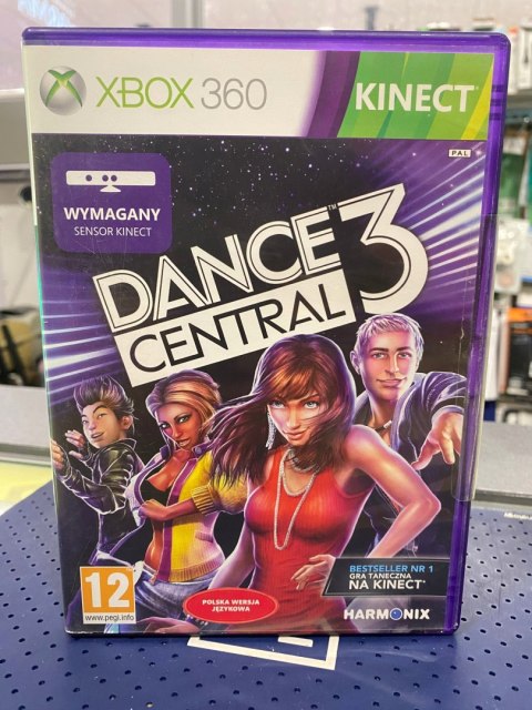 Dance Central 3 Xbox 360 pudełkowa