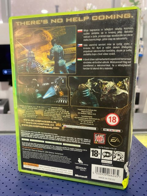 Dead Space Xbox 360 pudełkowa