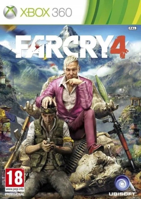 FARCRY 4 Xbox 360 pudełkowa