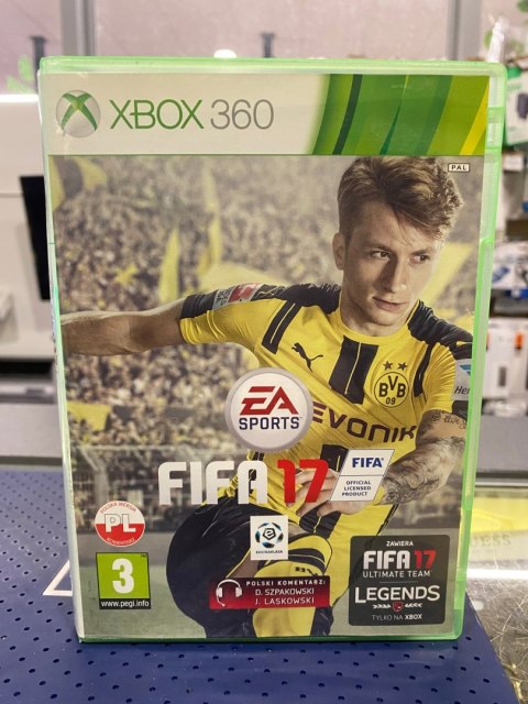 FIFA 17 Xbox 360 pudełkowa
