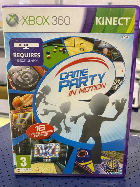 GAME PARTY IN MOTION Xbox 360 pudełkowa