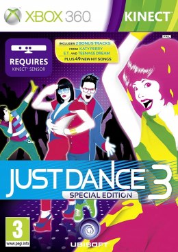 Just Dance 3 Xbox 360 pudełkowa
