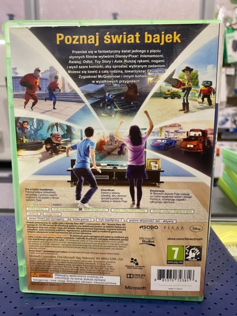 Kinect Rush Przygoda ze studiem Xbox 360 pudełkowa