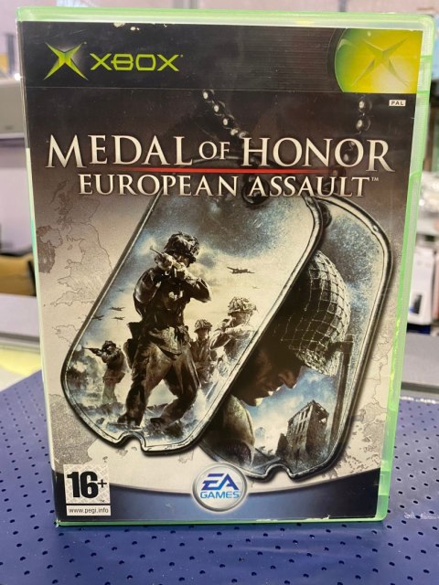 MEDAL OF HONOR EUROPEAN ASSAULT Xbox pudełkowa