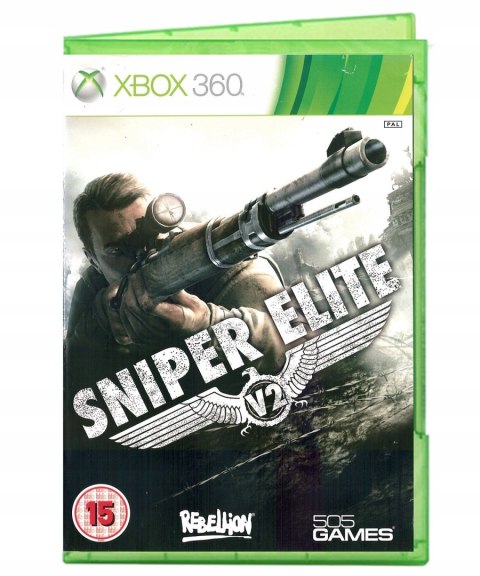 Sniper Elite V2 Xbox 360 pudełkowa