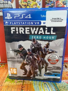 Firewall Zero Hour VR Sony PlayStation 4 (PS4)