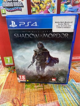 MIDDLE-EARTH SHADOW OF MORDOR PS4