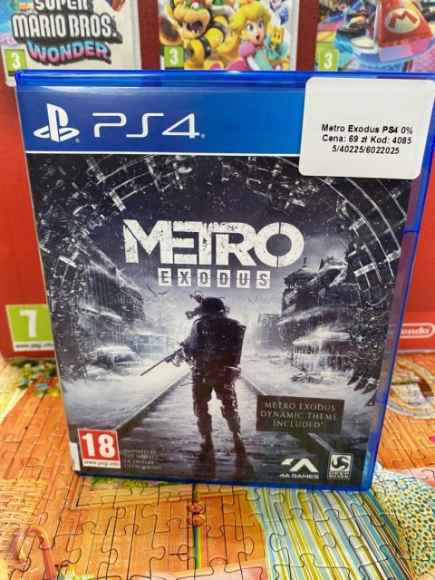 Metro Exodus Sony PlayStation 4