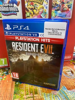 RESIDENT EVIL BIOHAZARD VII Sony PlayStation 4 (PS4)