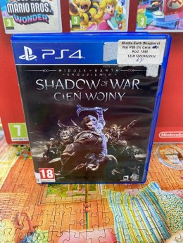 SHADOW OF WAR CIEŃ WOJNY Sony PlayStation 4 (PS4)