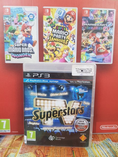 TV SUPERSTARS Sony PlayStation 3 (PS3)