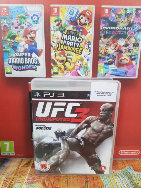 UFC Undisputed 3 Sony PlayStation 3 (PS3)