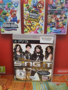 Disney Sing It Pop Party PS3 Sony PlayStation 3 (PS3)