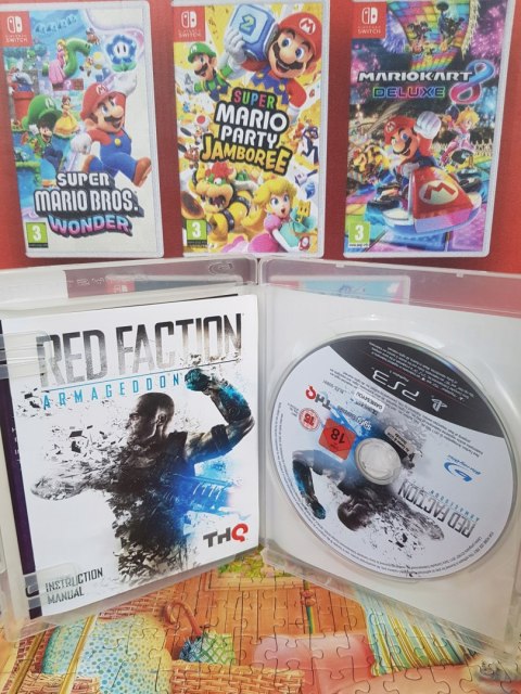 RED FACTION ARMAGEDON Sony PlayStation 3 (PS3)