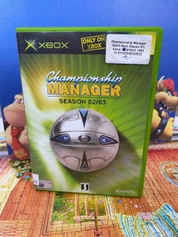 Gra Championship Manager - Season 02/03 - Xbox Microsoft Xbox