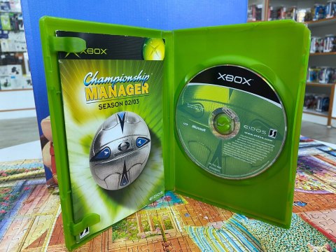Championship Manager - Season 02/03 - Xbox Microsoft Xbox