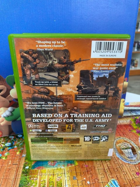 FULL SPECTRUM WARRIOR Microsoft Xbox