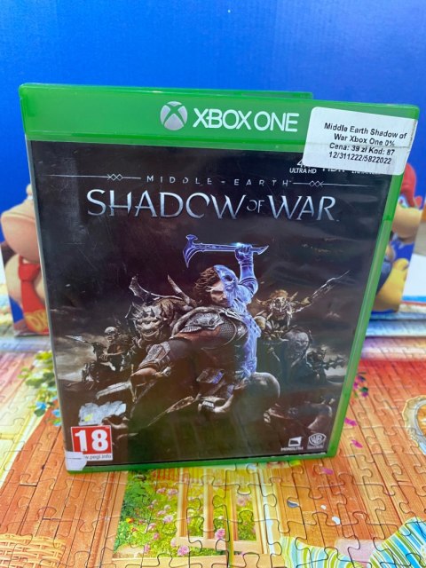Middle-earth: Shadow of War (Śródziemie: Cień Wojny) Microsoft Xbox One