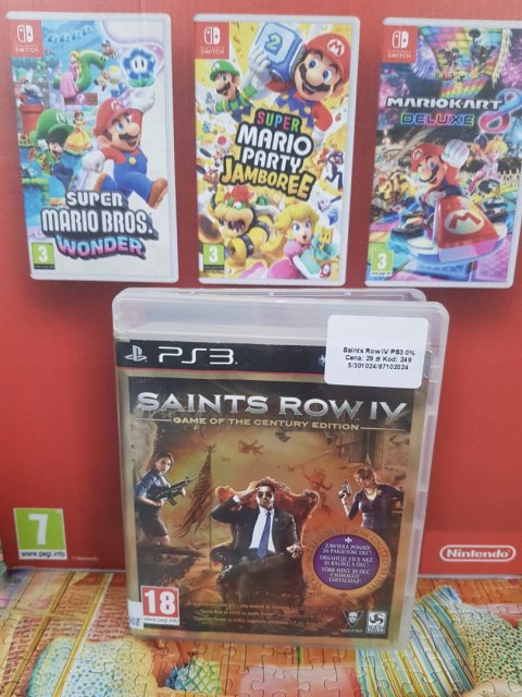 Saints Row IV: Game of the Century Edition Sony PlayStation 3 (PS3)