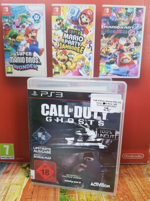 CALL OF DUTY GHOSTS Sony PlayStation 3 (PS3)