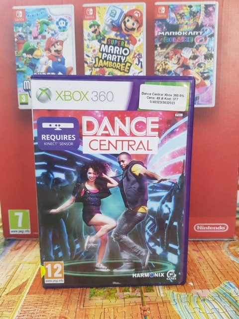 Dance Central Microsoft Xbox 360