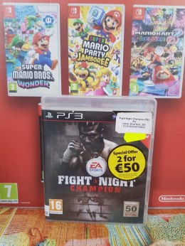 FIGHT NIGHT CHAMPION Sony PlayStation 3 (PS3)