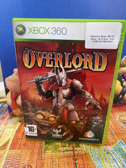Overlord Microsoft Xbox 360