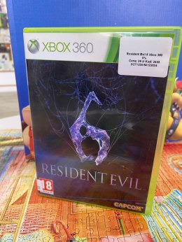 RESIDENT EVIL 6 Microsoft Xbox 360