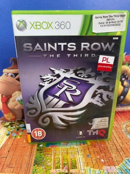 SAINTS ROW THE THIRD III 3 Microsoft Xbox 360