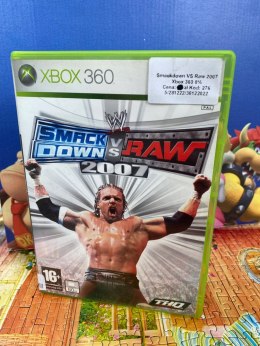 WWE SmackDown! vs. Raw 2007 Microsoft Xbox 360