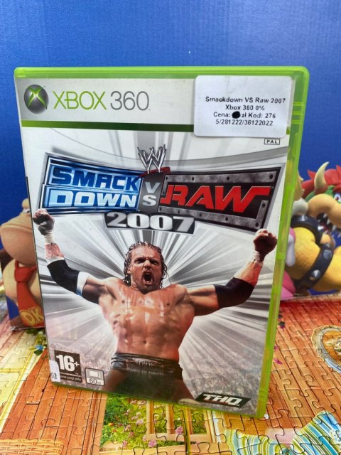 WWE SmackDown! vs. Raw 2007 Microsoft Xbox 360
