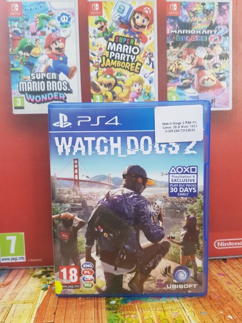 Watch Dogs 2 Sony PlayStation 4 (PS4)