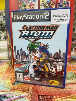 Action Man A.T.O.M. Alpha Teens On Machines Sony PlayStation 2 (PS2)