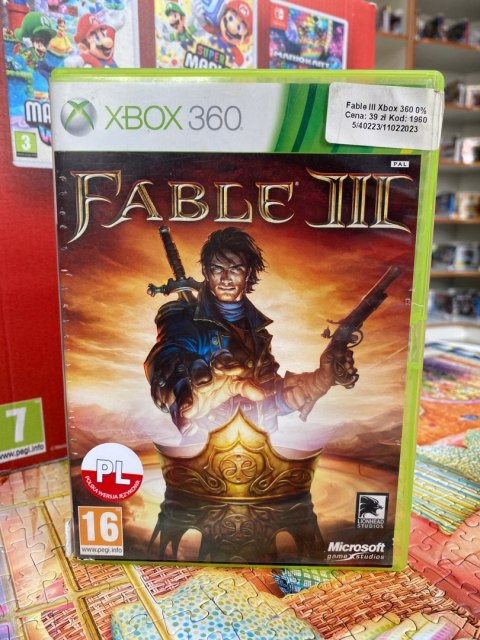FABLE III XBOX 360