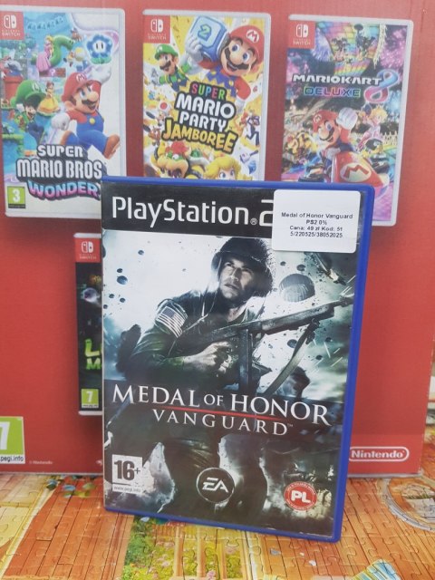 Gra Medal of Honor Vanguard Sony PlayStation 2 (PS2)