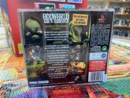 ODDWORLD ABE'S EXODUS Sony PlayStation (PSX) 3xA