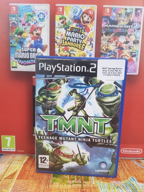 TEENAGE MUTANT NINJA TURTLES Sony PlayStation 2 (PS2)